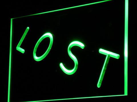 Lost LED Neon Sign